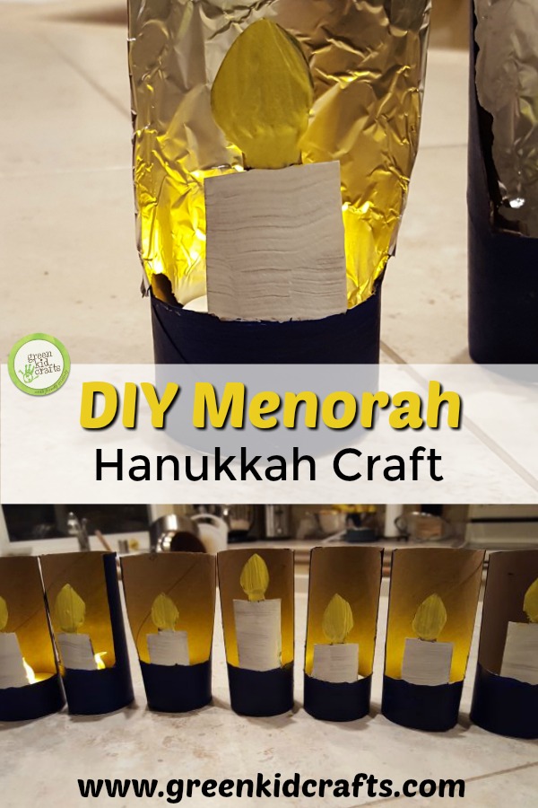 DIY Hanukkah Craft With Toilet Paper Rolls Monthly Science and Art
